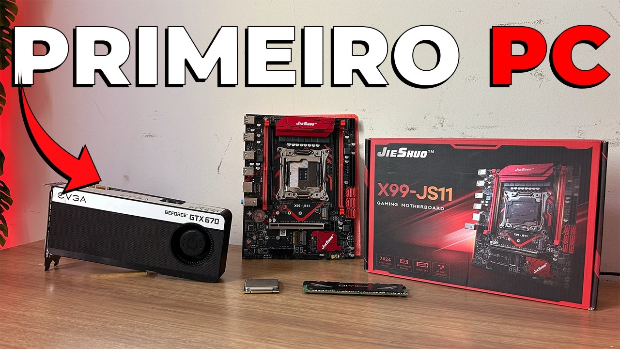 Montando meu PRIMEIRO PC Xeon em 2026