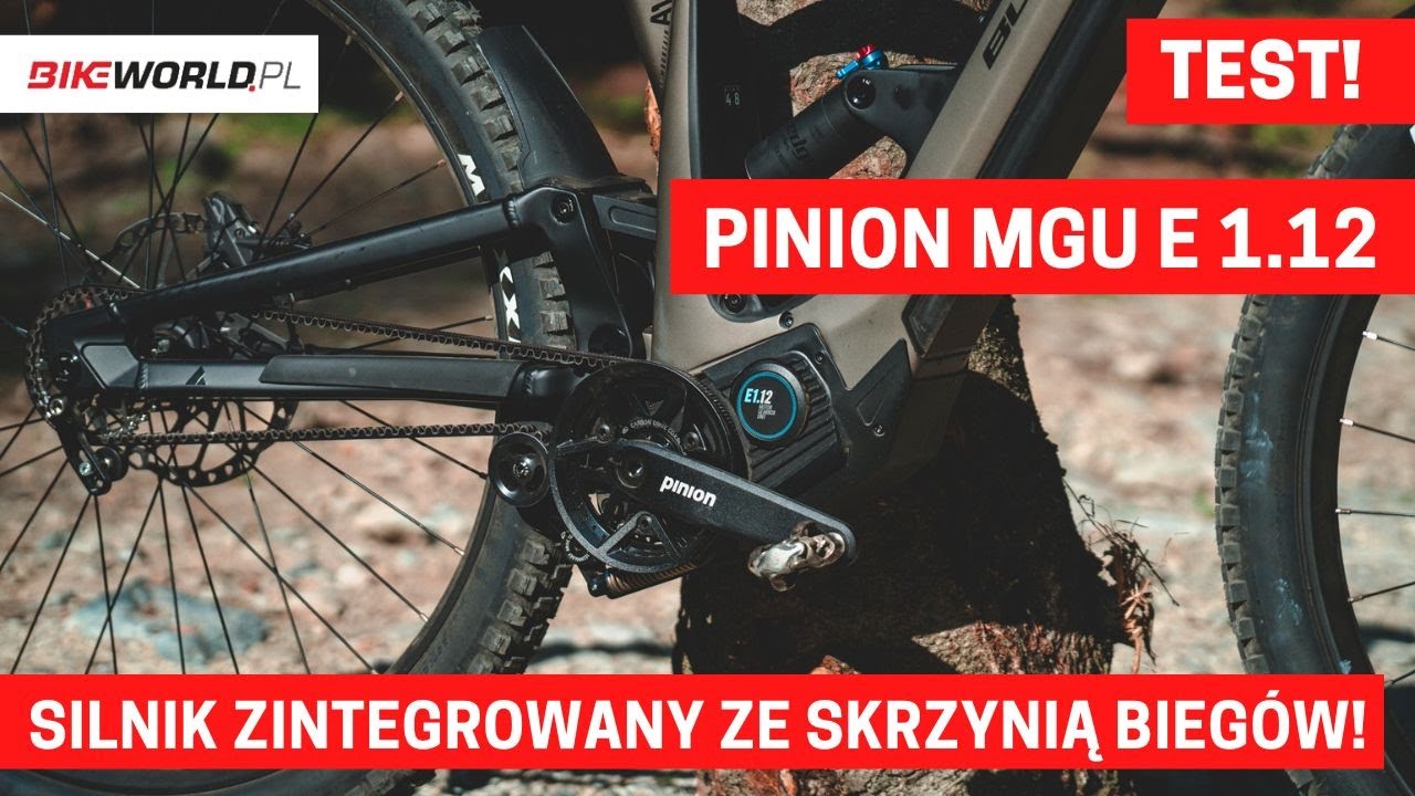 Test: Rewolucyjny napęd i silnik e-bike w jednym - Pinion MGU E1.12 z automatyczną zmianą biegów!