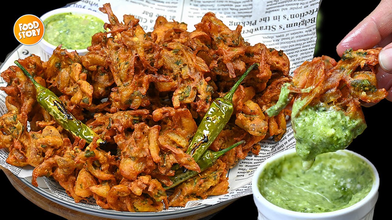 Crispy Piyaz k Pakoray,Onion Pakora Recipe,Ramzan Special Recipe,Iftar Recipes by Samina Food Story