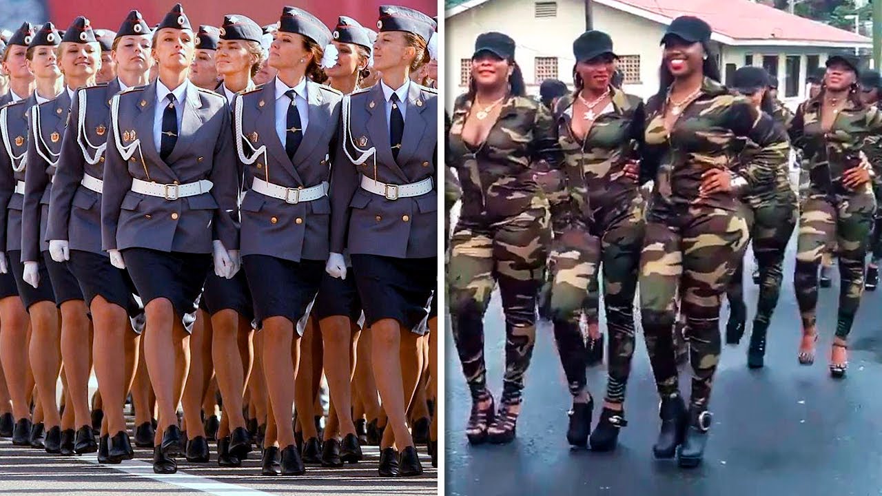 7 Plus Belles Femmes des Forces Arm&eacute;es dans le Monde