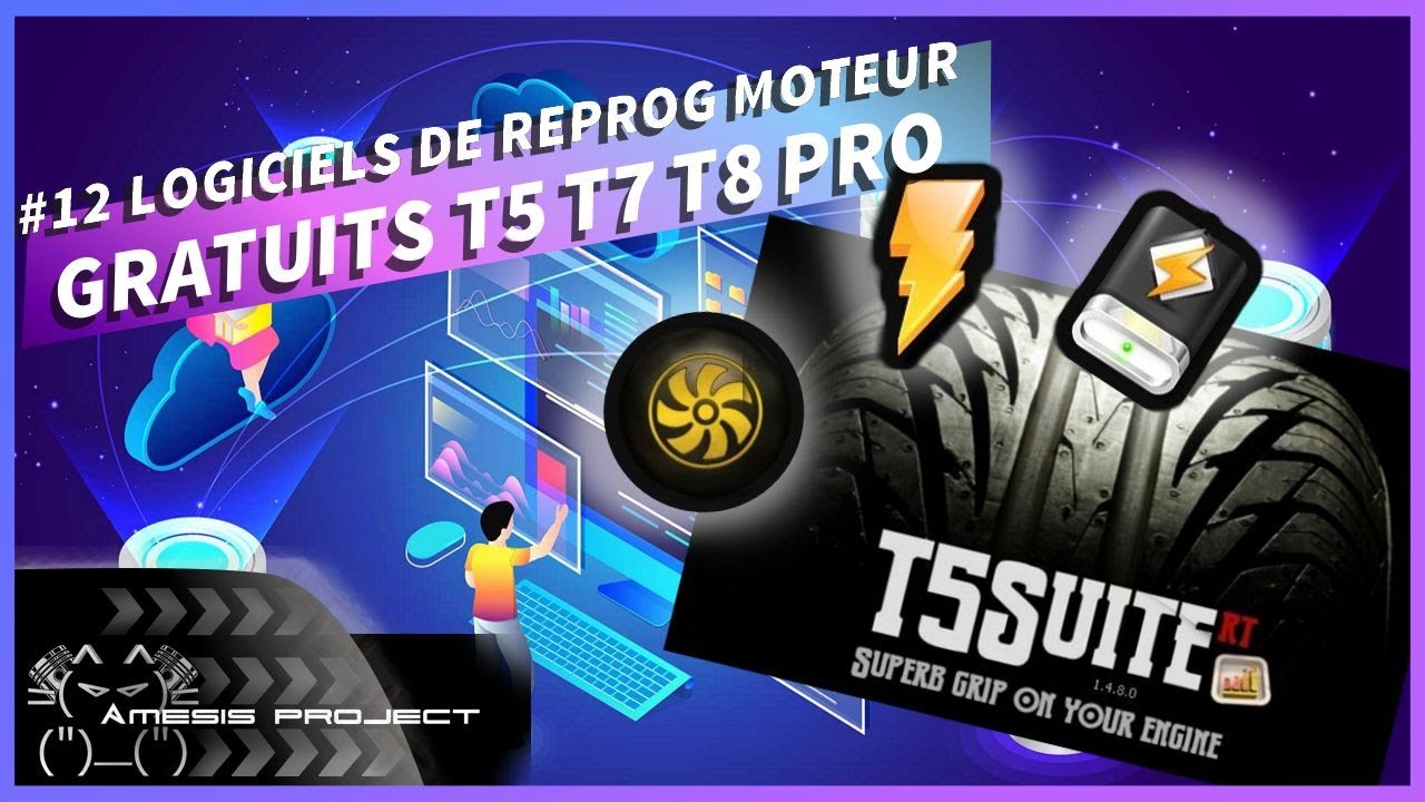 #12 Logiciels de Reprog Gratuits T5 T7 T8 Suite + Le Graal 