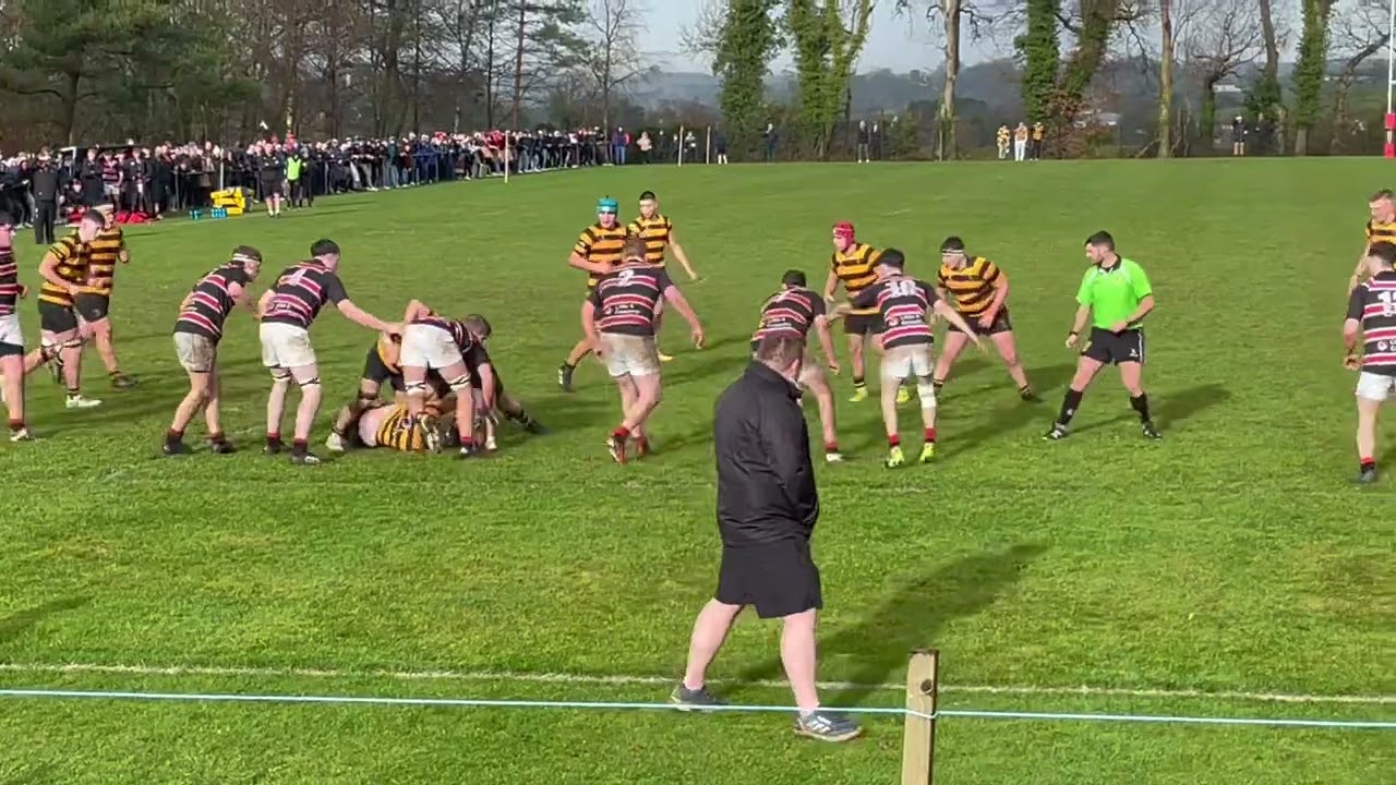 2024 : Schools Cup : QtrFnl : Banbridge Acad v RBAI : 16 Feb 2024