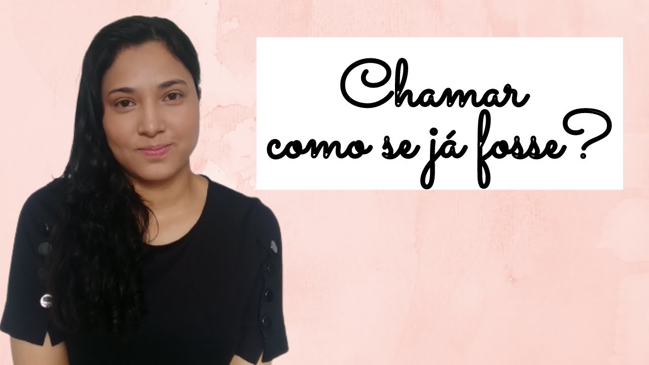Chamar as coisas que não são como se já fossem