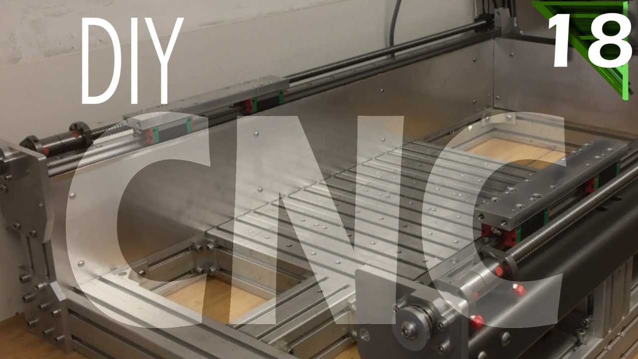 Episode 18:  DIY CNC build - rear rail