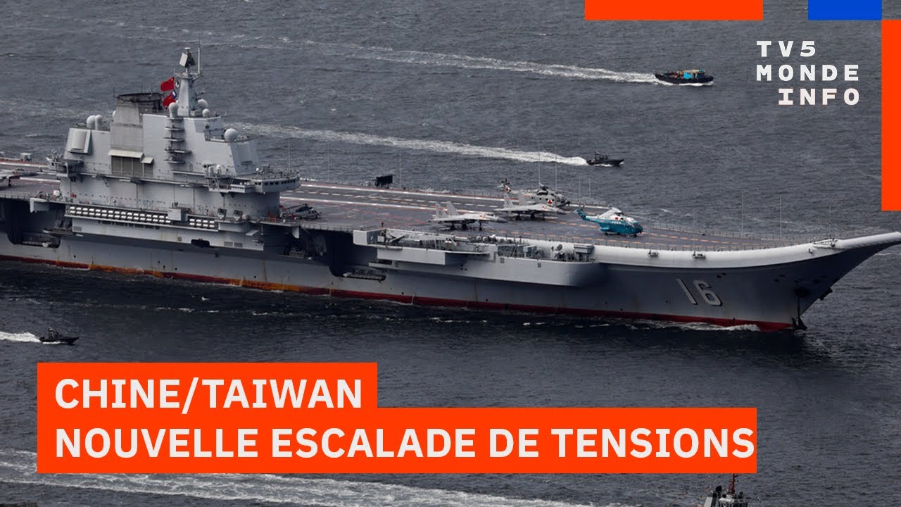 Chine/Taiwan : Nouvelles tensions apr&egrave;s les essais grandeurs nature de l'arm&eacute;e chinoise