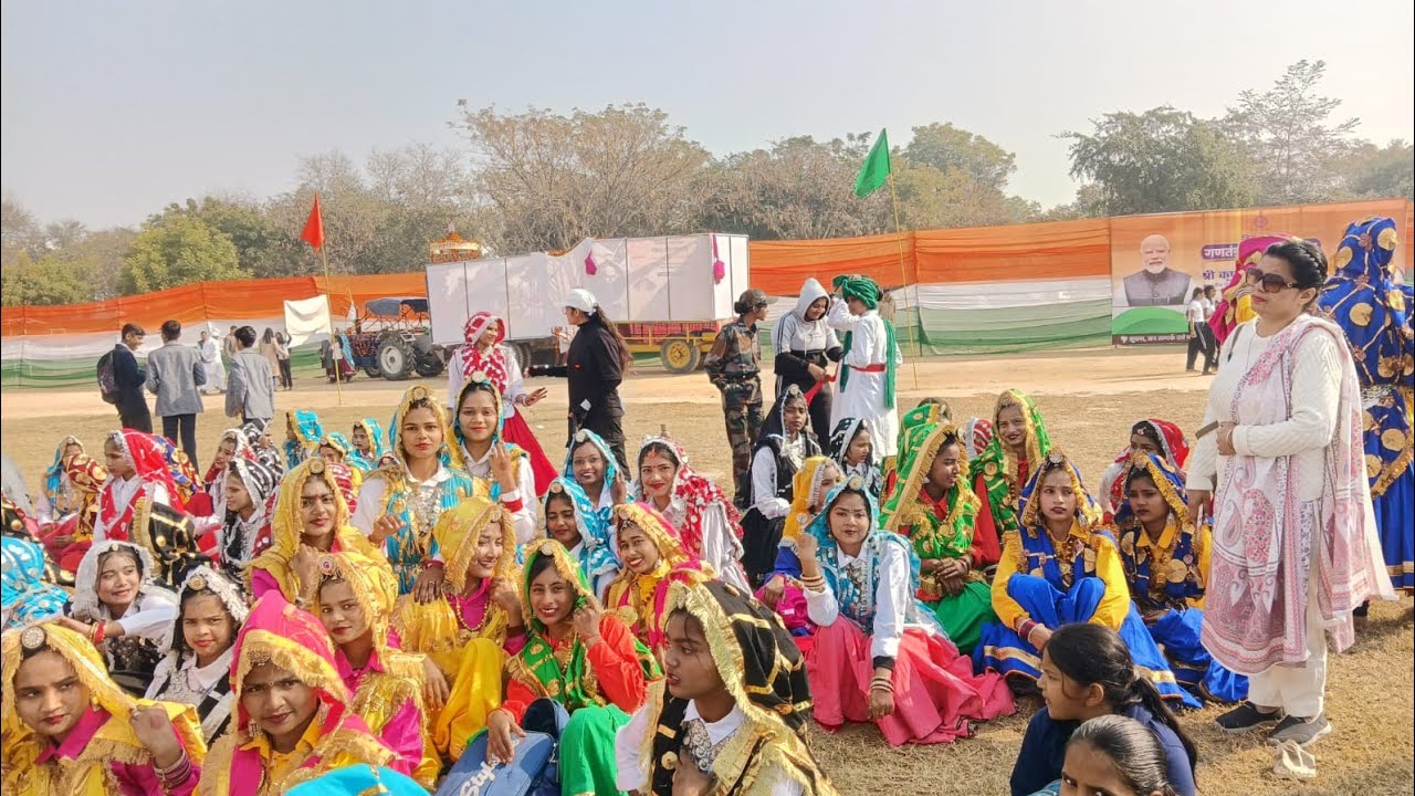 77th Republic Day glimpses 🌺🌺🌺🌺🌺🌺