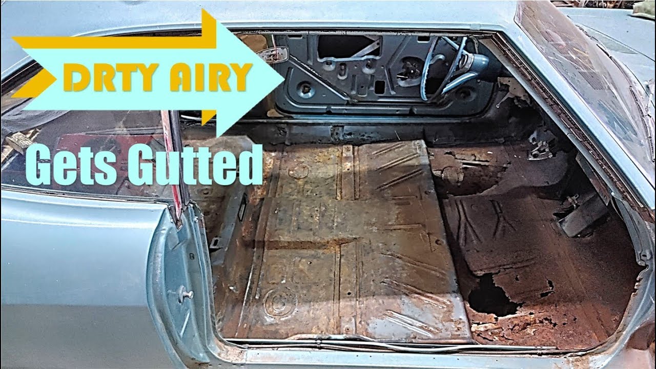 1965 Corvair - Complete Interior Teardown