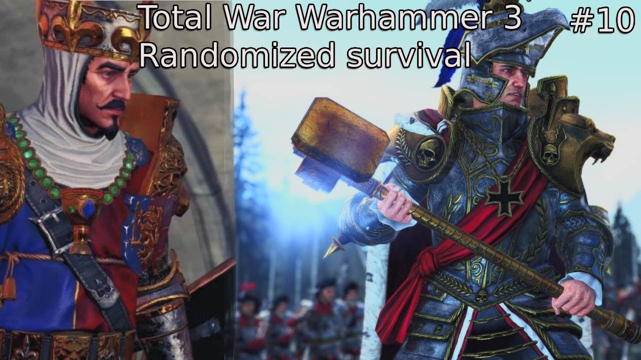 Total War Warhammer 3 Karl Franz and Bretonnia vs the world! Part 10! The lizardmen have taken over!