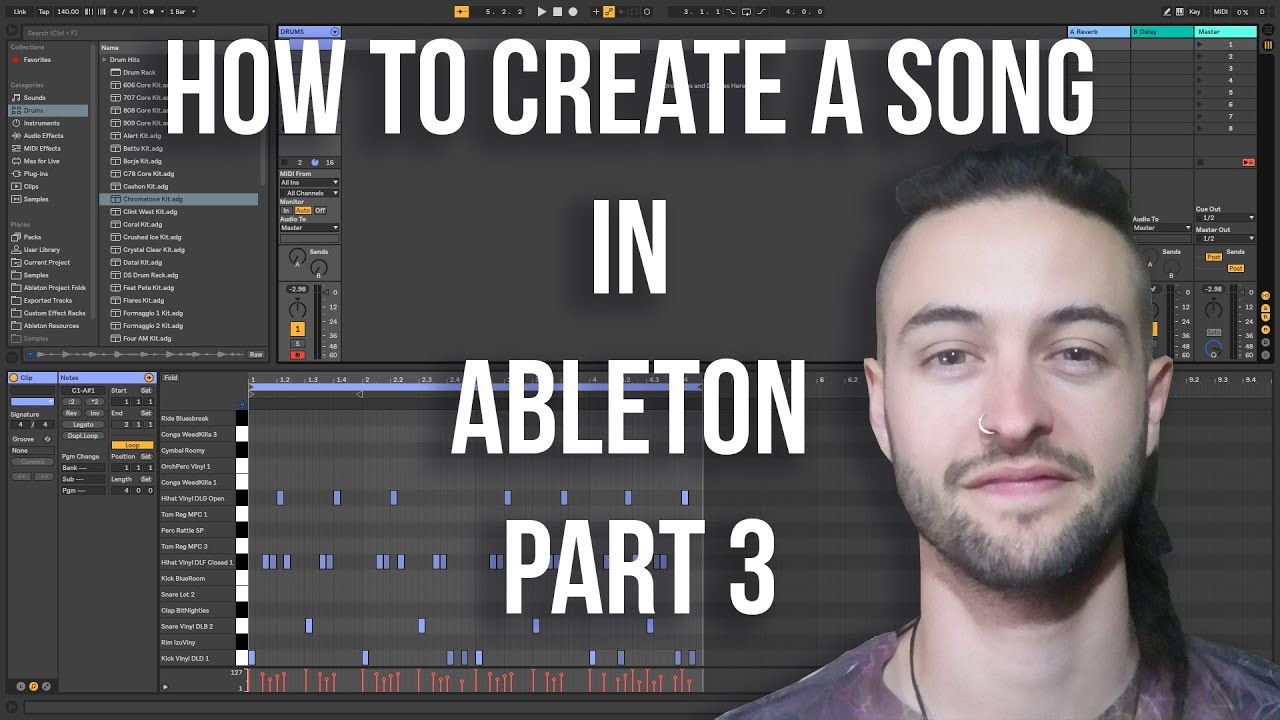 Ableton Live 10 для начинающих — Как создать песню. Часть 3 (2019)
