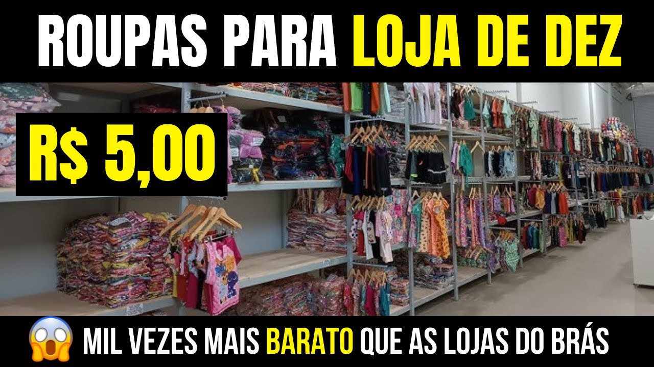 🚨R$ 5,00🚨TÁ MAIS BARATO QUE NO BRÁS !!! ROUPAS PARA LOJA DE 10,20 E PREÇO ÚNICO