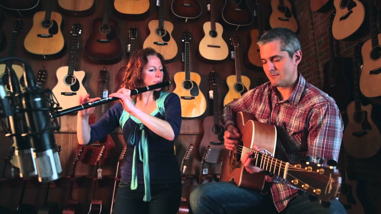 Irish Traditional Reels with the Heatons at the Music Emporium - Flute, Guitar and Guitars