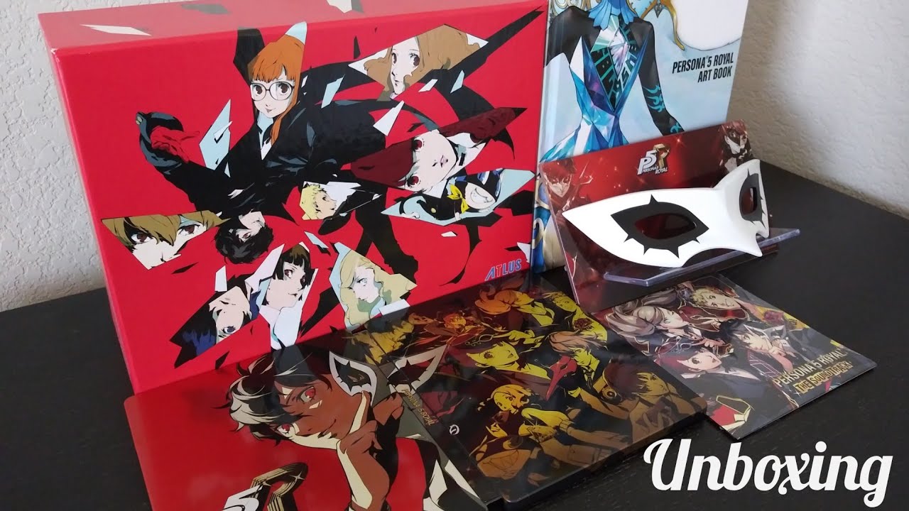 Persona 5 Royal Phantom Thieves Edition Unboxing