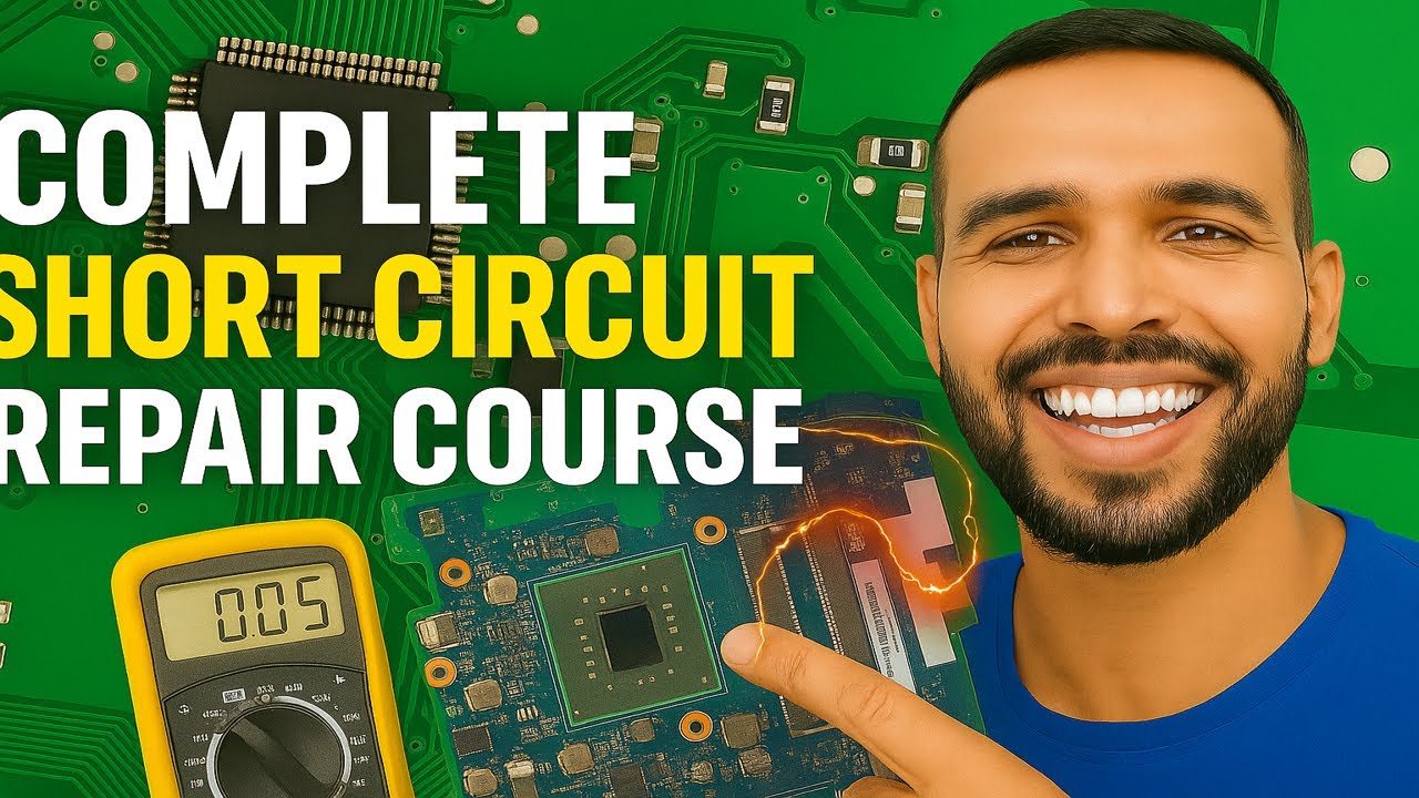 How To Find Short Circuits On A Motherboard Fast - Laptop Motherboard Repair