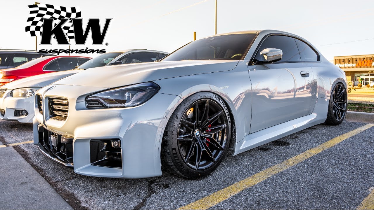 NEW BMW M2 G87 KW H.A.S. LOWERING SPRINGS | Install, Before and After | The Perfect Drop!