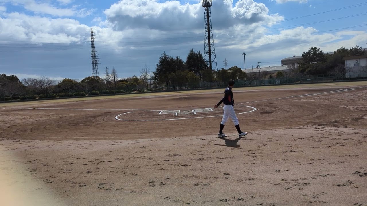 2026年3月4日　還暦　交流戦　西神0対播磨7 　新島球場