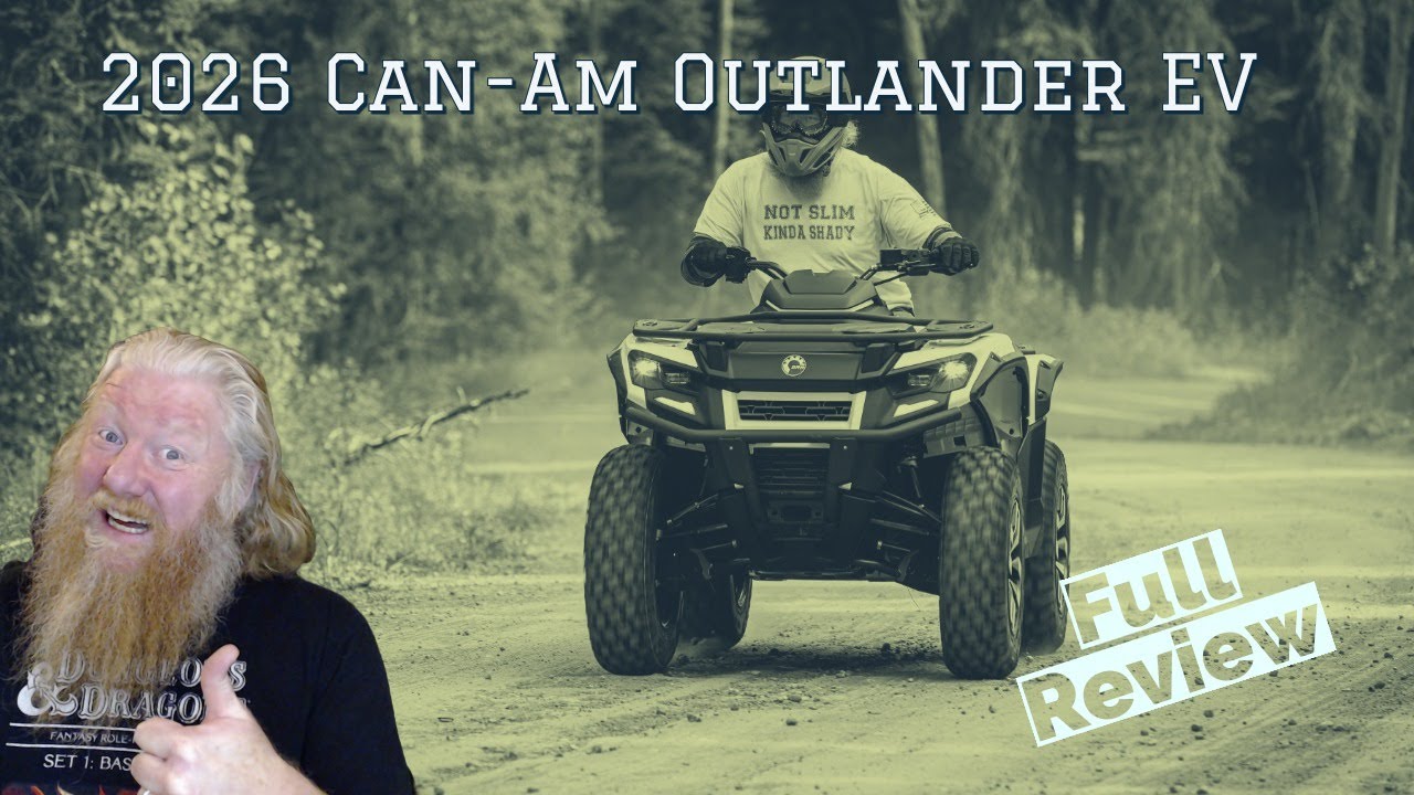 Обзор Can-Am Outlander EV 2026 года