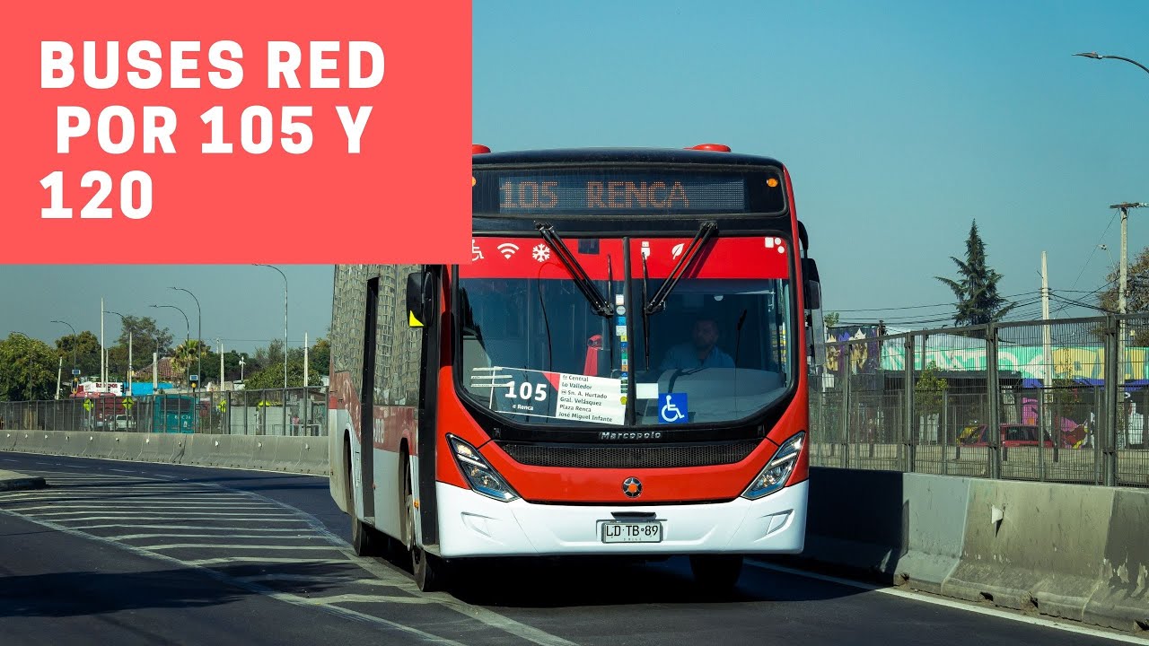 Red | Nuevos buses Marcopolo Torino (rígidos y articulados) por recorridos 105 y 120