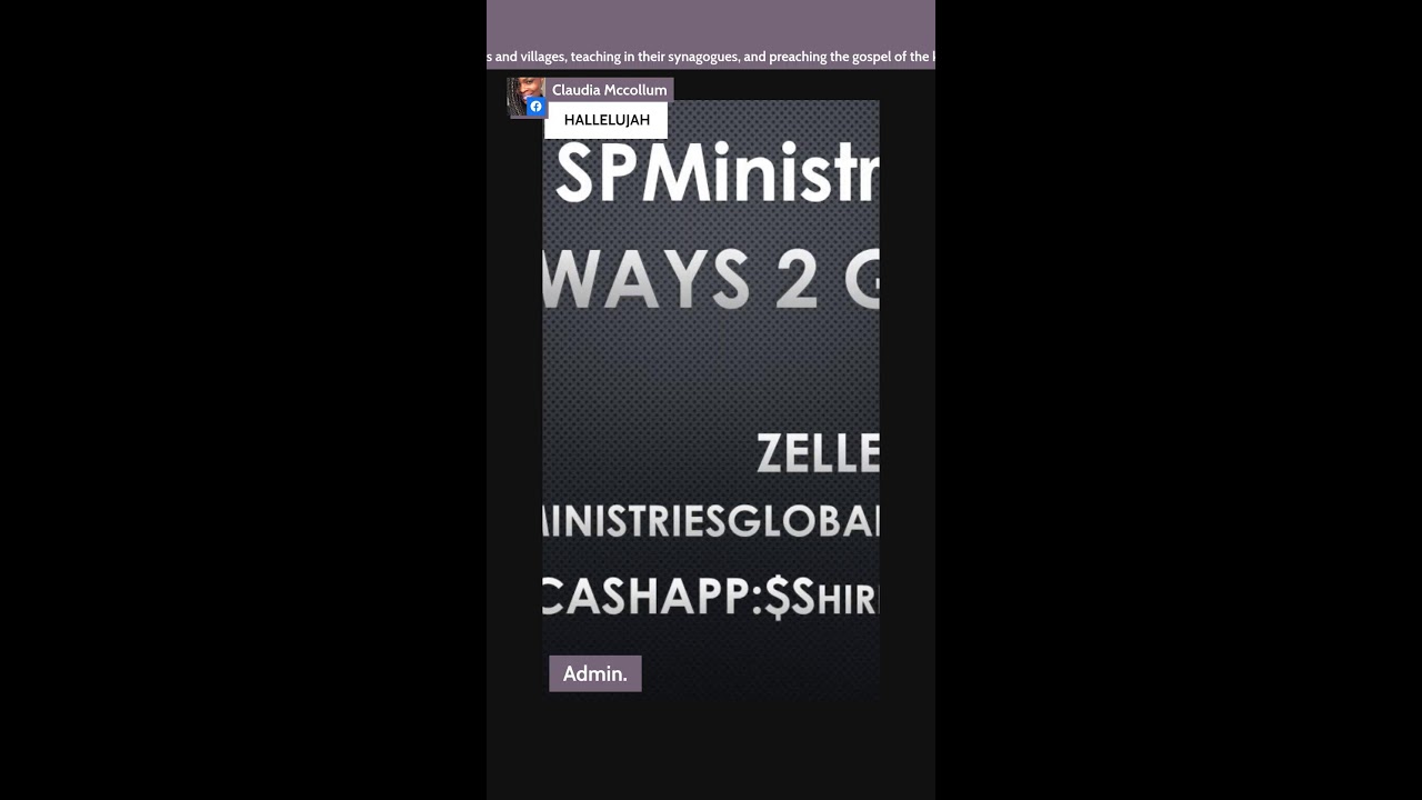 SPMinistries - "Incredible Tuesday 12noon Day Prayer" - Natl. Evangelist Shirleen Person 📱