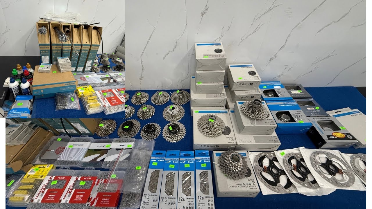 Phụ Kiện Xe Đạp Cho Group Shimano và Sram 8,9,10,11,12 líp ( Sên, Líp, Đĩa Thắng, Má Gôm, Dầu sáp)