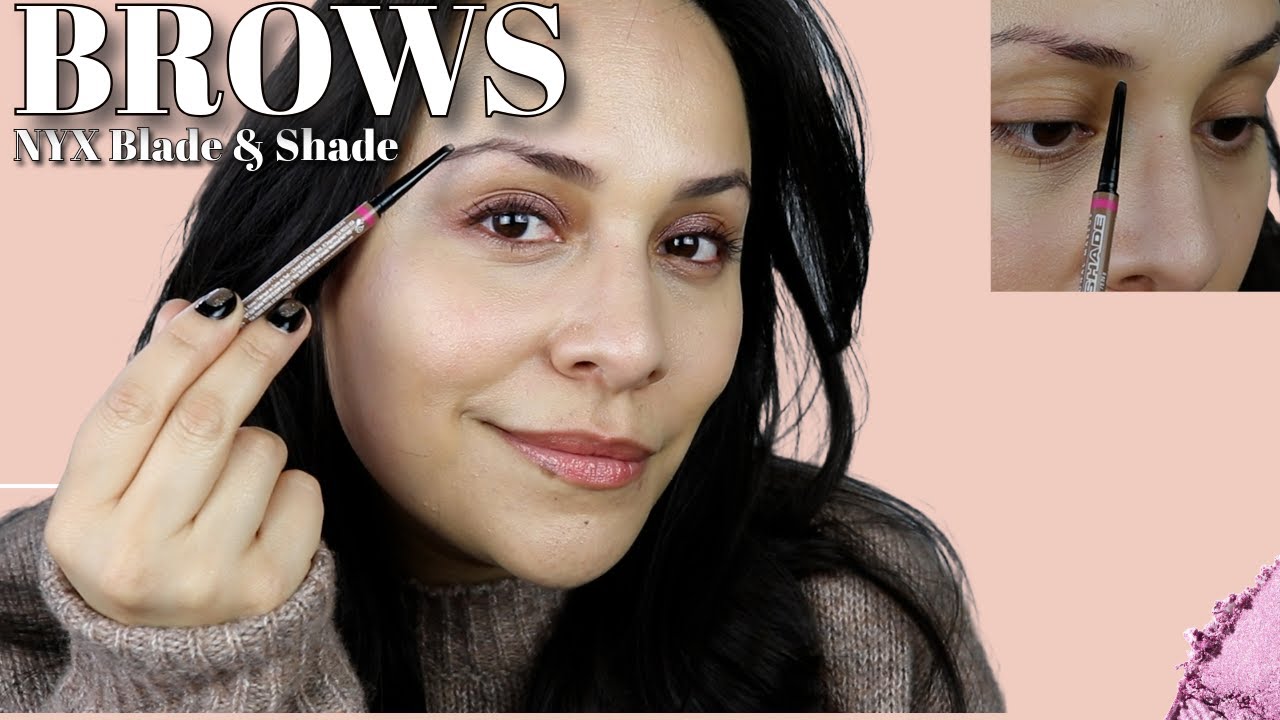 NYX Blade and Shade Mechanical Pencil Review | Perfect Natural, Fluffy Brows for Sparse Brows!