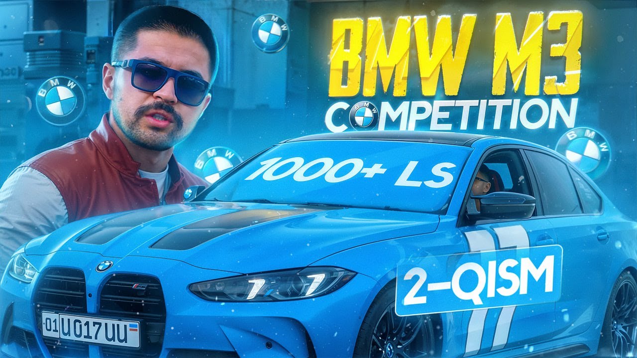 BU BMW M3 TOSHKENTDA BITTA BO`LDI 1000+ LS [2-QISM]