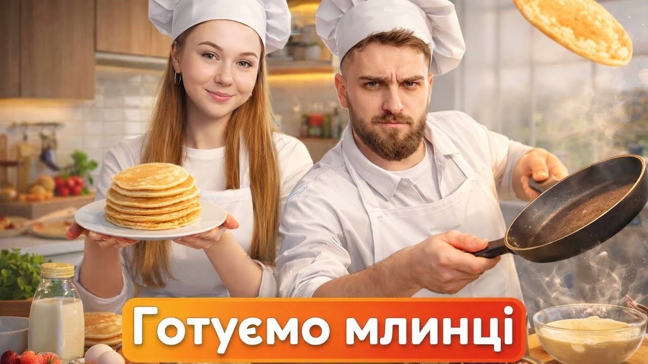 КУКІНГ, ГОТУЕМО МЛИНЦІ.  МАСЛЯНАЖ ЙОХАНИЙ БАБАЙ.