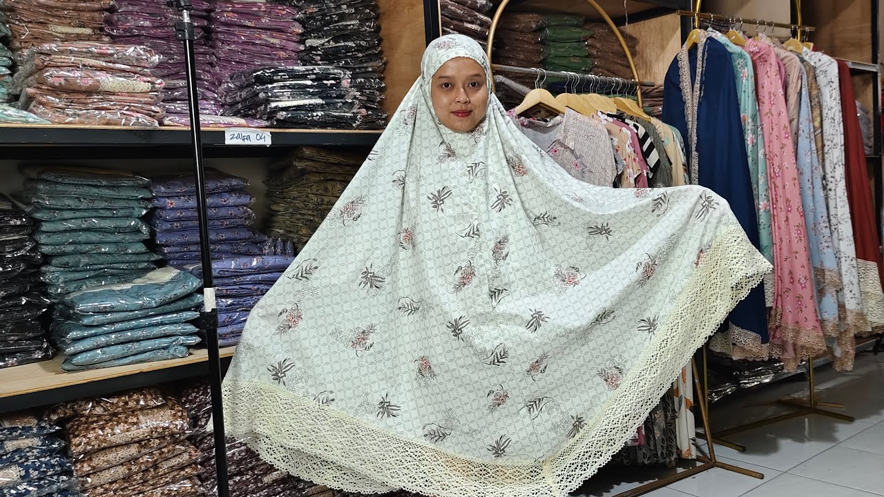 LIVE Grosir Mukena Tasik Harga Murah Supplier Tangan Pertama Produksi Sendiri Konveksi Promo 2026