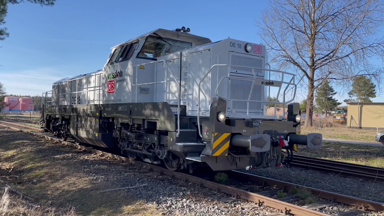 OHE Lachtetalbahn - DB Vossloh DE18 Wittingen Hafen