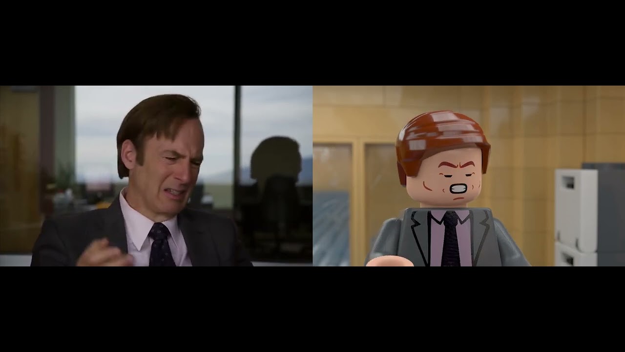 Better Call Saul LEGO Side by Side Reference