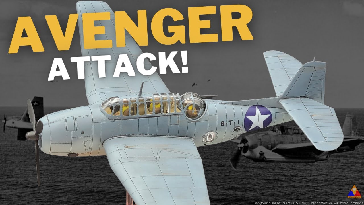 Как собрать и покрасить 1/72 TBF Avenger от Academy | Руководство по сборке масштабной модели