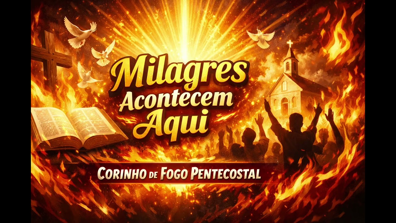 Milagres acontecem aqui/Corinho de fogo Pentecostal/Pastor Marcio Boldrini Ministério de Avivamento 