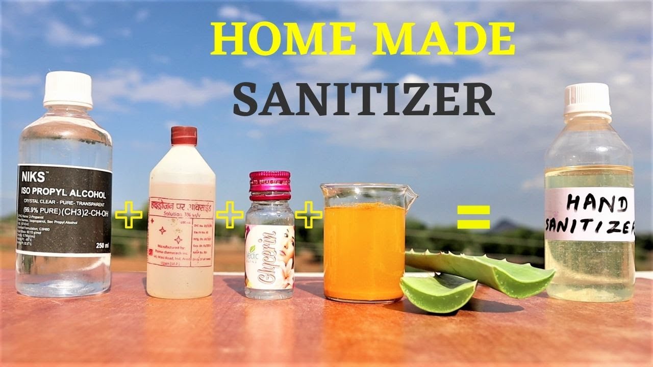 We Made Real HAND SANITIZER at Home | Complete Original Process