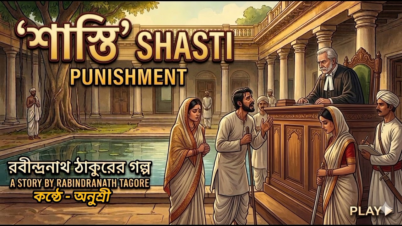 গল্পগুচ্ছ -31। A story of exchange the punishment| Shasti। শাস্তি । Rabindranath Tagore। 