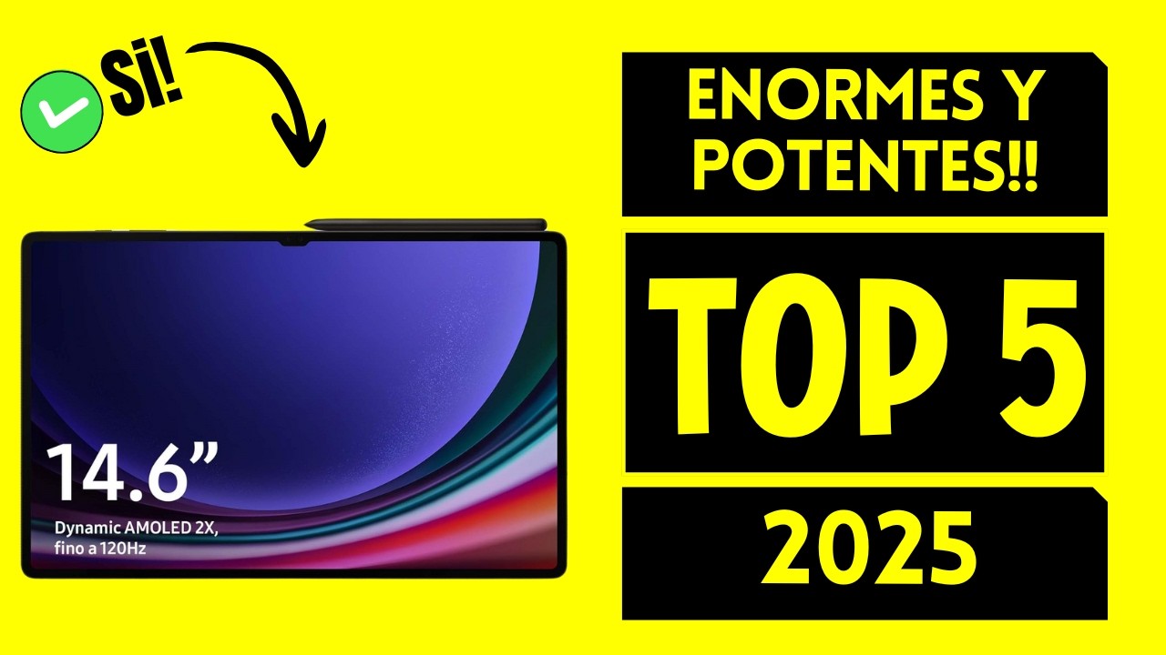 Las Mejores Tablets de 14 Pulgadas del Momento 🔥 TOP tablets GRANDE 2025