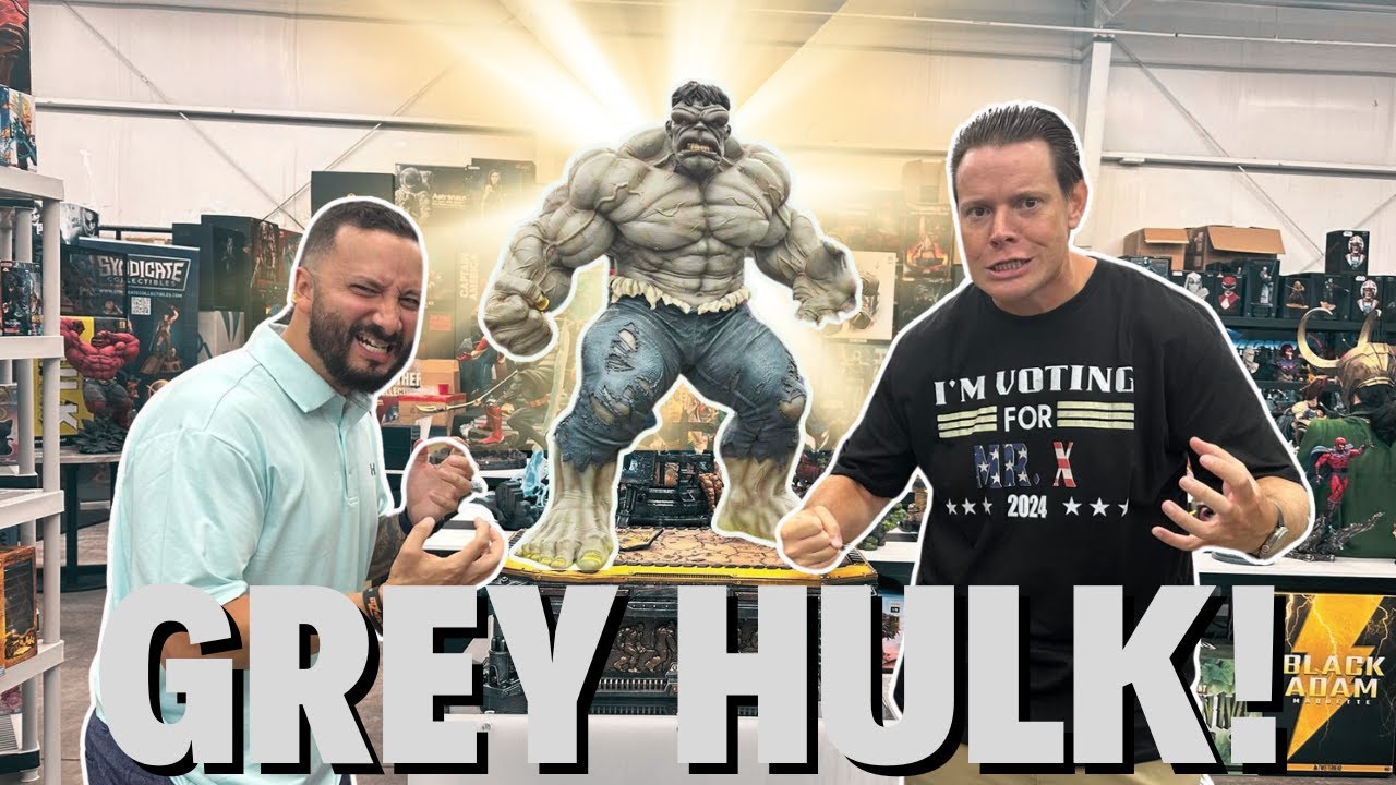 LEGENDARY BEAST STUDIOS GREY HULK QUICK REVIEW! STATUECON 2024!
