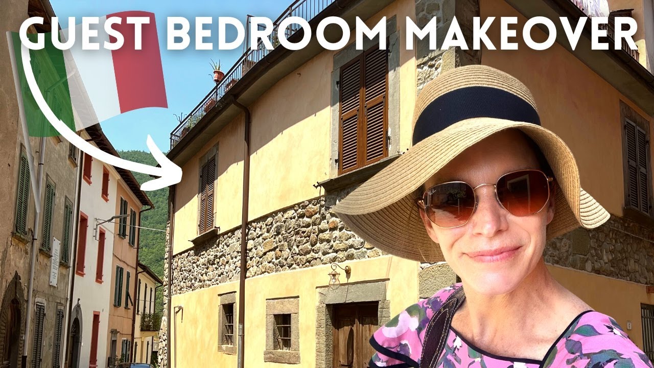 Little ITALIAN HOUSE | GUEST BEDROOM MAKEOVER (on a budget) - Part 1