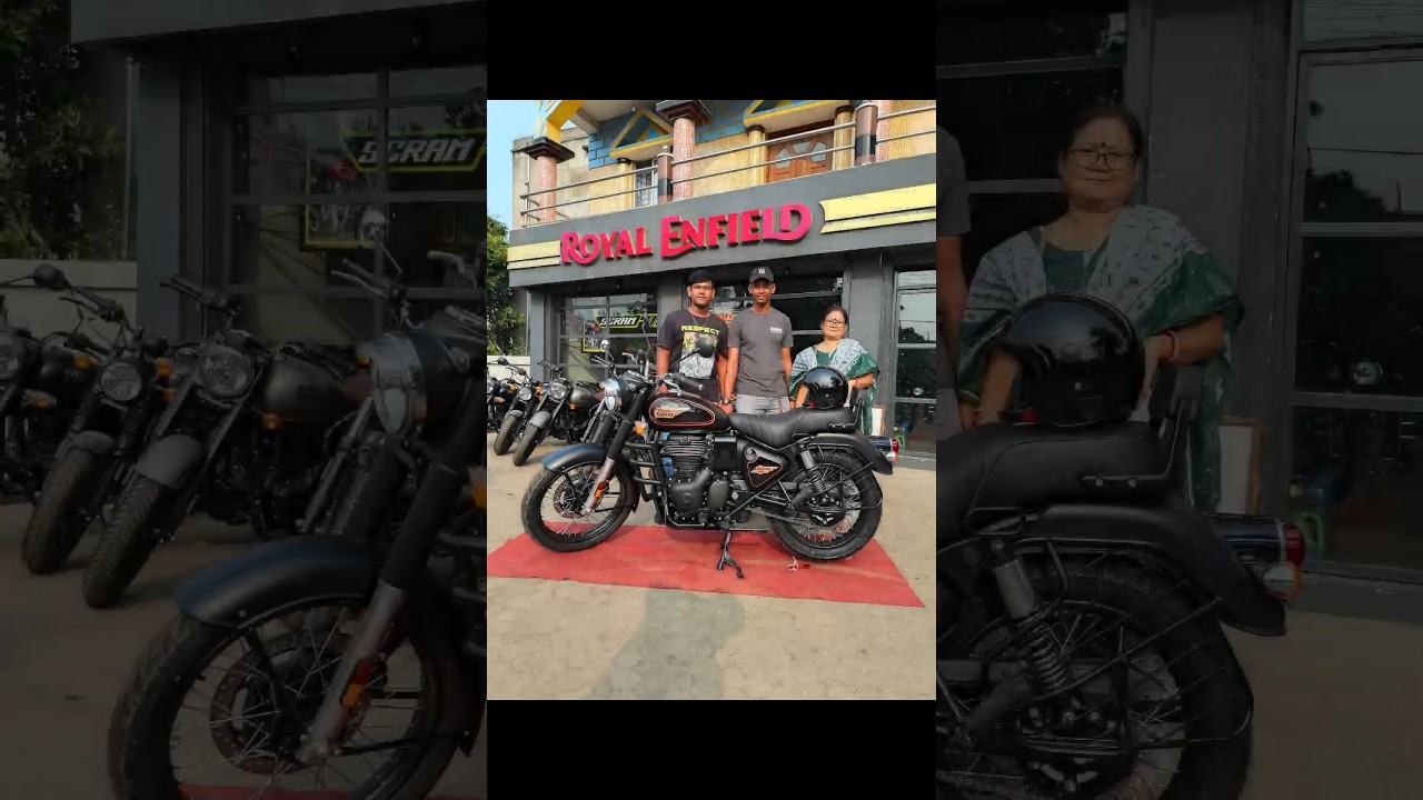 New ROYAL ENFIELD 👑 BULLET 350 BLACK GOLD delivery 🥰👊
