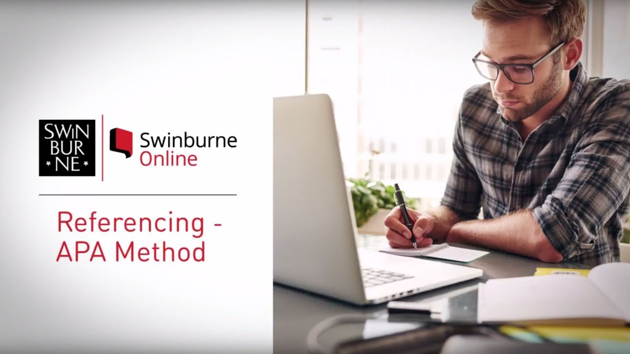 APA Referencing Guide - How To Reference | Swinburne Online