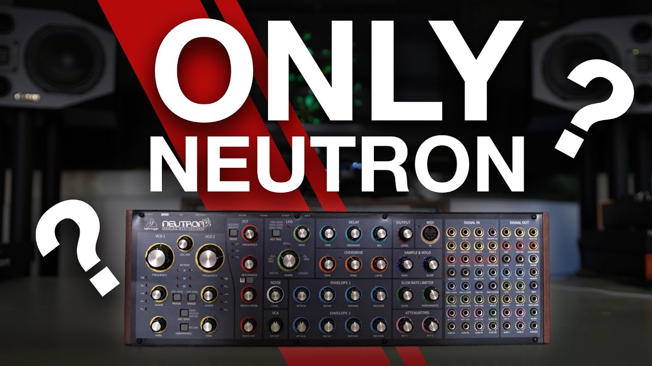 Build A Track Only Using The Behringer Neutron