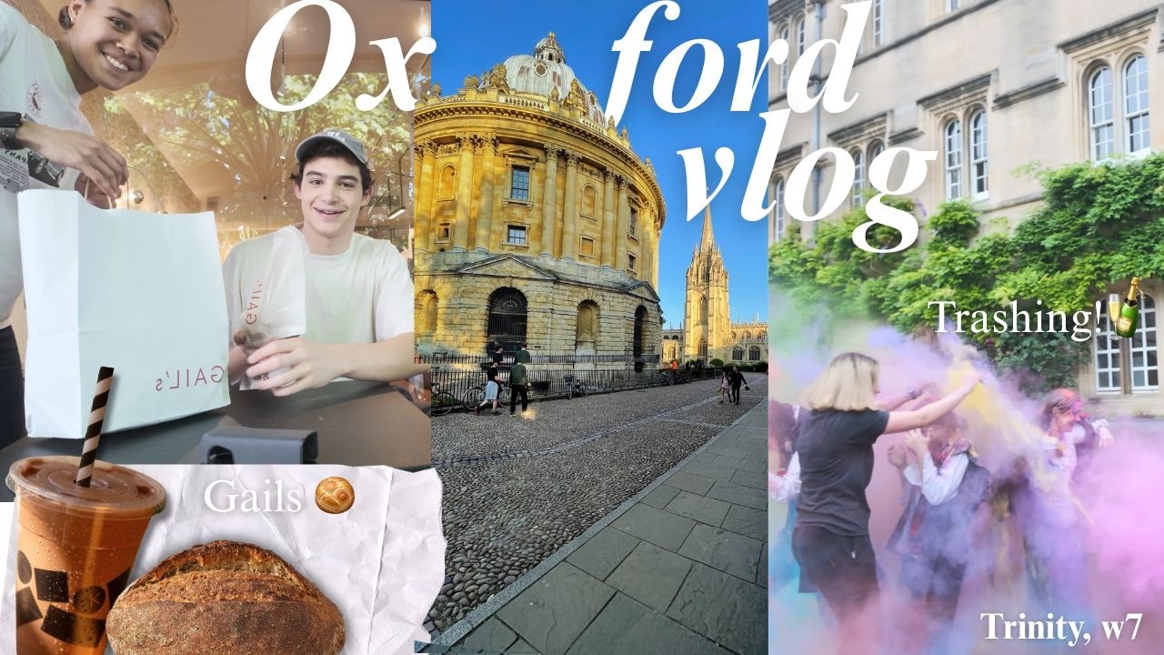 Oxford Week 7 Vlog 🌸 Gails, Trashing, Knoops 🍫
