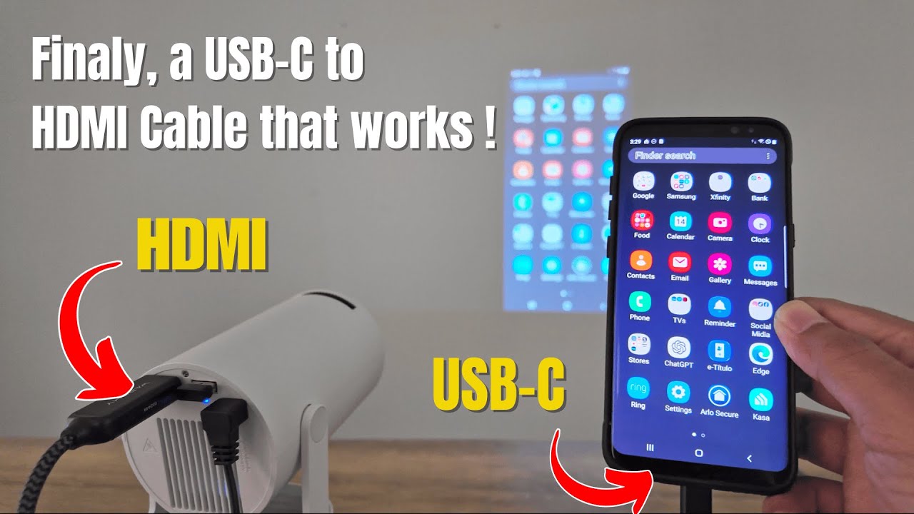 Кабель USB C - HDMI для телевизора и проектора - этот ДЕЙСТВИТЕЛЬНО работает!