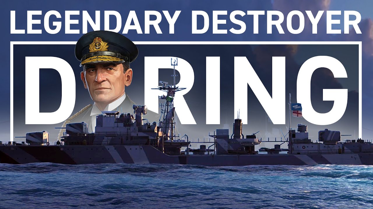 DARING is a MONSTER in World of Warships: Legends