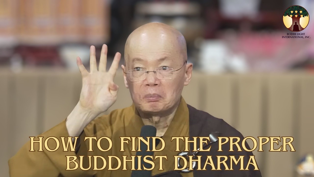 How to find the Proper Buddhist Dharma - Dharma Glimpse