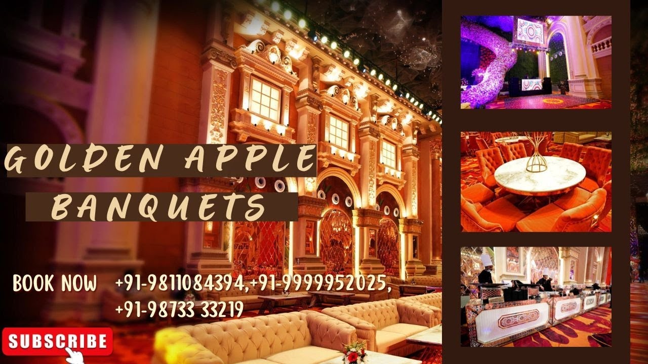 Golden Apple - Pitampura (Hall 2) | Banquet hall in Delhi | Luxury Wedding Venue in Delhi