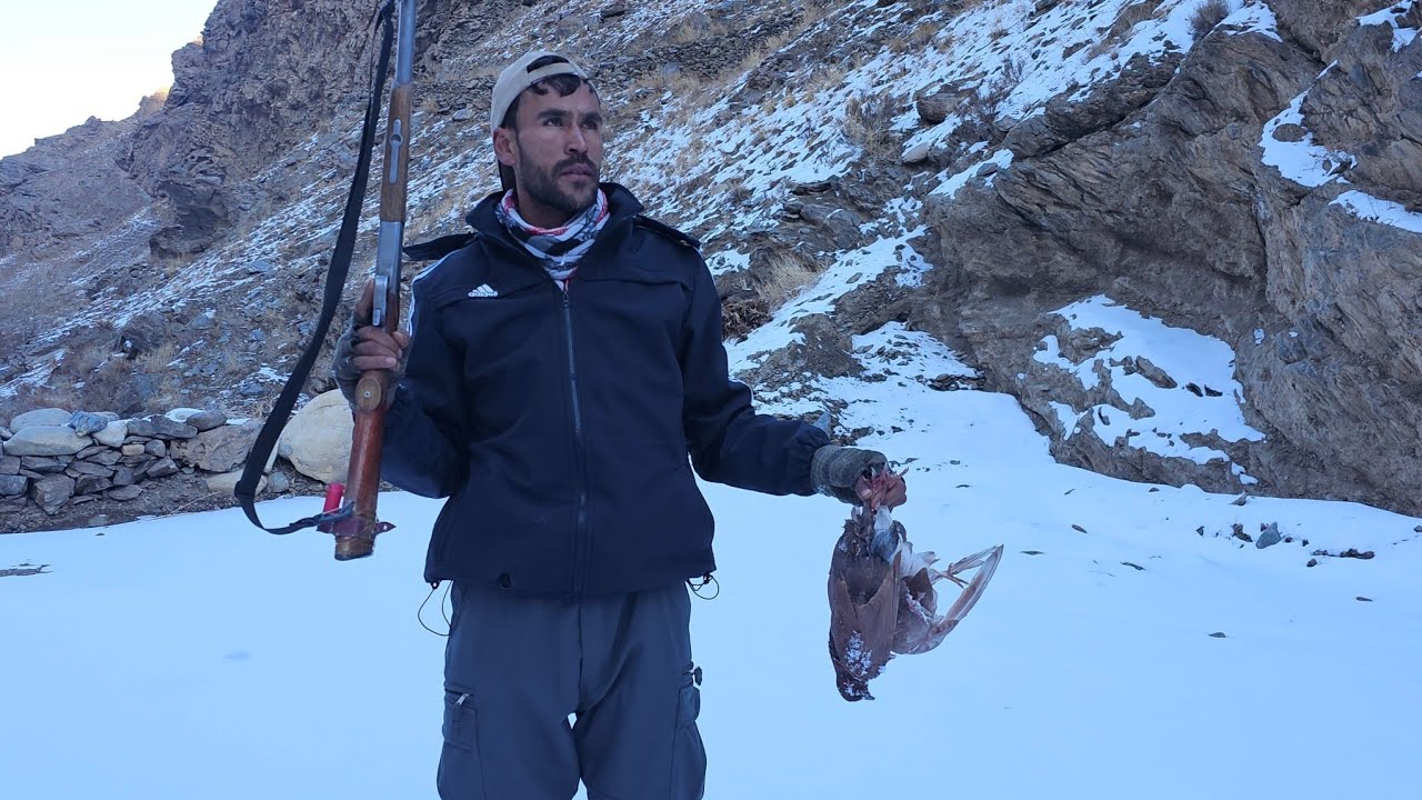 “Pigeon hunting in the wild.”
