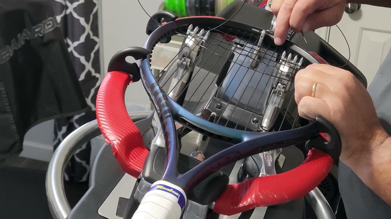 2022 Wilson Ultra 16x19 step by step stringing instructions