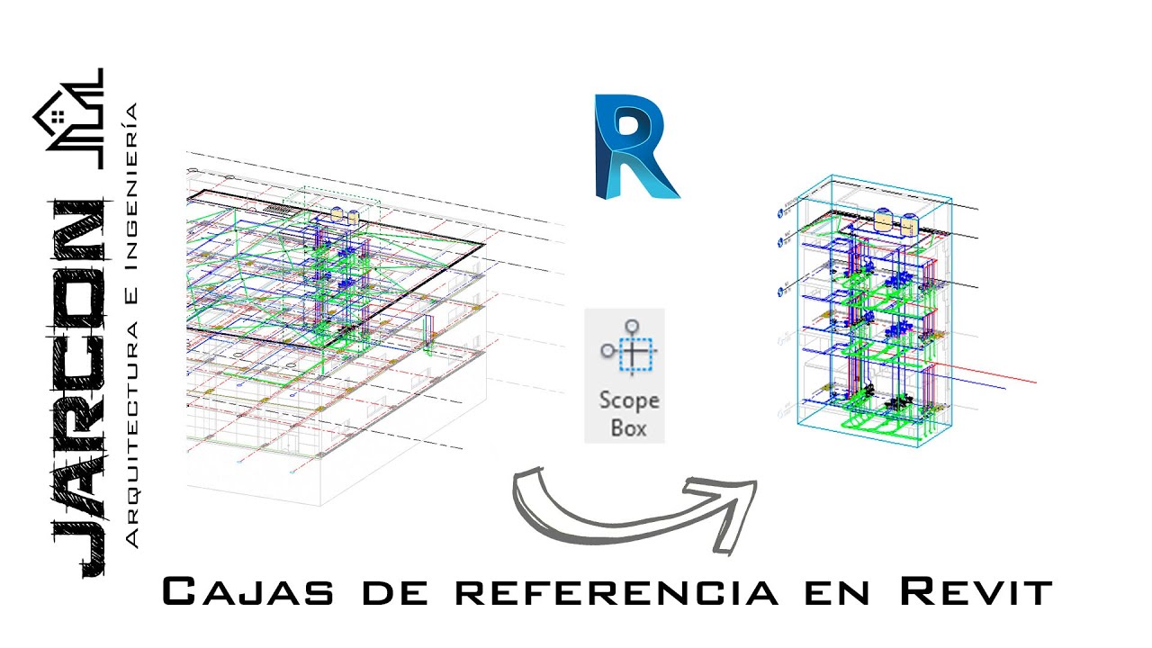 Caja de referencia | Scope box - Tutorial Revit 2021