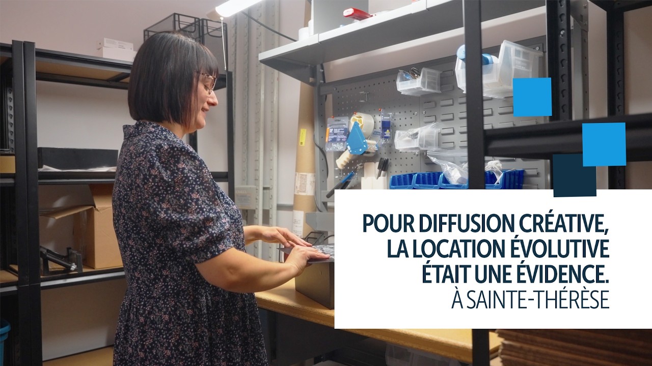 Pour Diffusion Créative, la location évolutive était une évidence !
