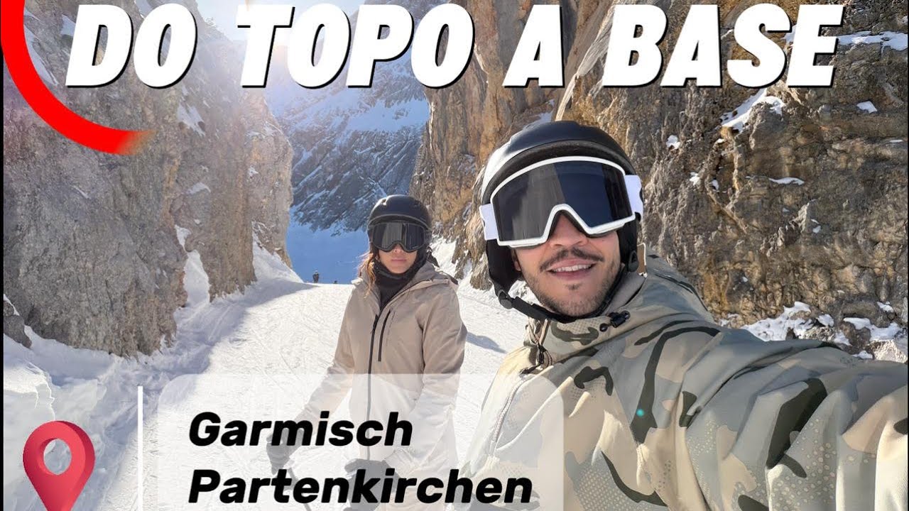 Esquiando em Garmisch: do topo da montanha até a base ⛷️
