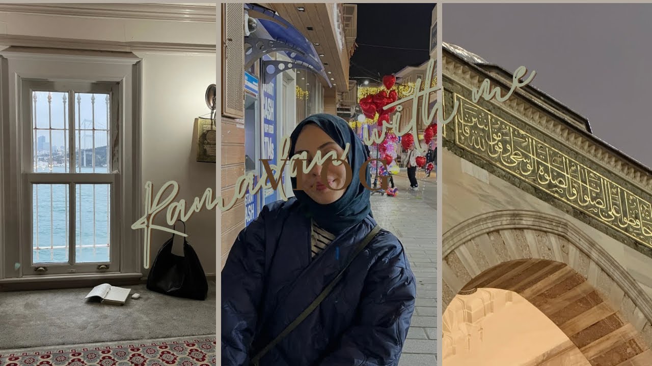 İstanbul’da Ramazan | benimle birkaç gün, dijital ajanda, günlük vlog 🎞️